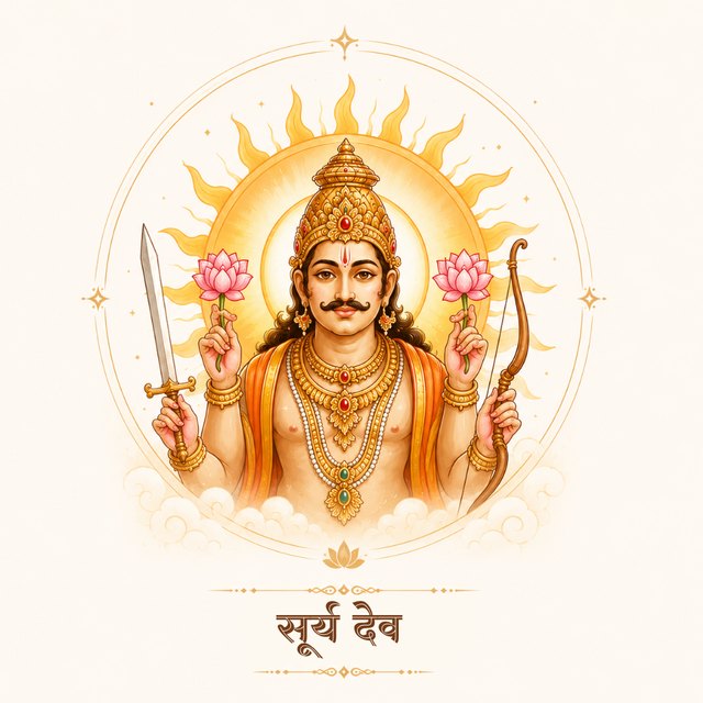Surya Dev, the Sun